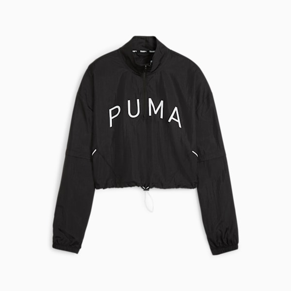 PUMA FIT "Move" Women's Woven Jacket, PUMA Black, extralarge